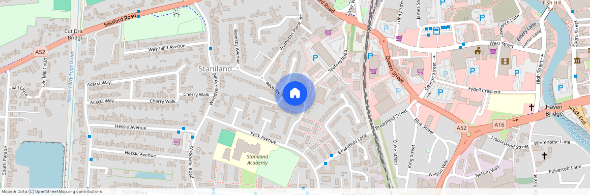 St Botolph`s Crescent, Boston