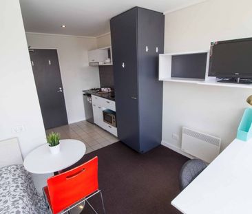 Fully furnished studio apartment in prime location with water and g... - Photo 3