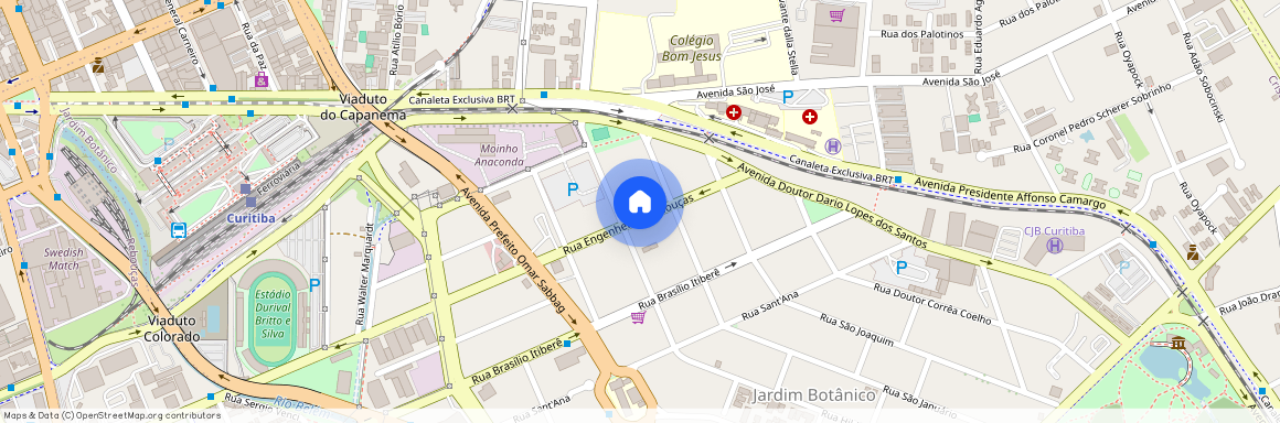 Rua Engenheiros Rebouças, 220 - 80.210-040 - Cristo Rei - Curitiba