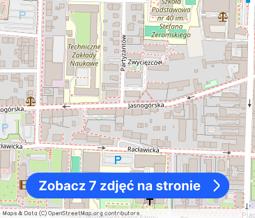 WYNAJMĘ MIESZKANIE 30M W CZĘSTOCHOWIE UL.JASNOGÓRSKA 57 ŚRÓDMIEŚCIE - Zdjęcie 1