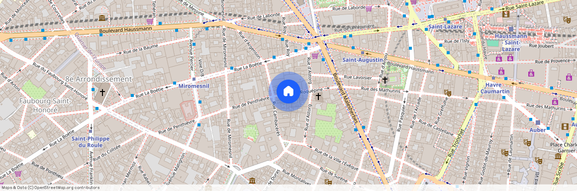 11bis Rue Roquépine, 75008 Paris, France