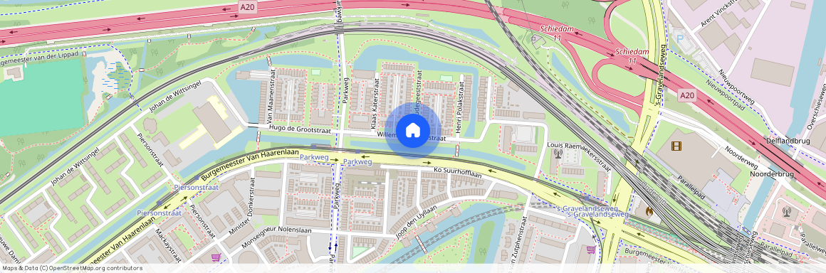 Vakbondsliedenbuurt, 3119 HG, Schiedam