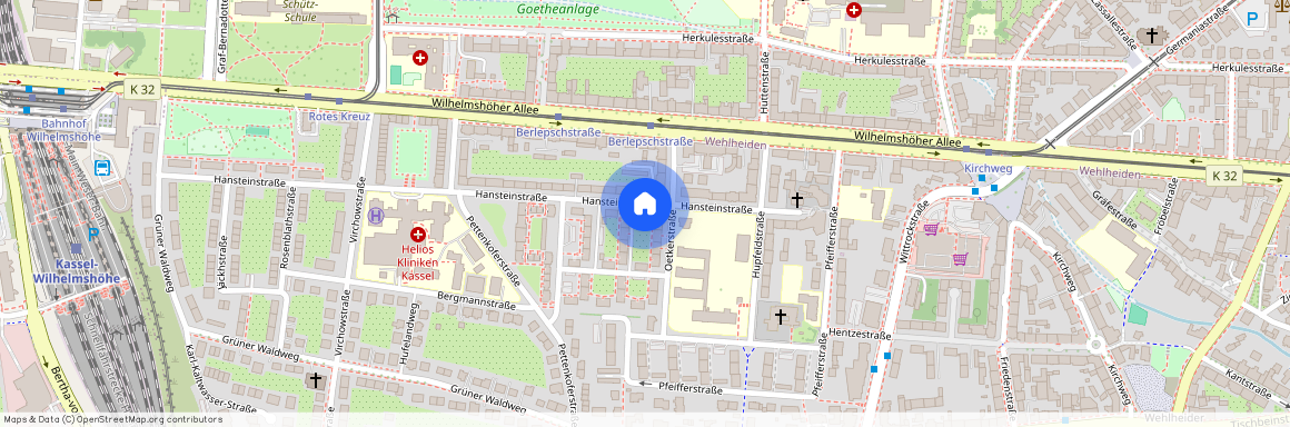 Hansteinstraße 7, 34121, Kassel