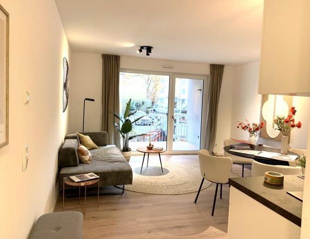 N-Schweinau: Erstbezug! Moderne, sehr schöne 2-Zi-Whg. im EG mit EBK, Balkon, Aufzug - Photo 1