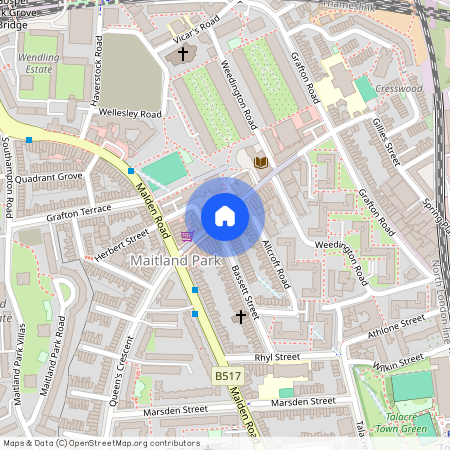 Bassett Street, Kentish Town, NW5, London