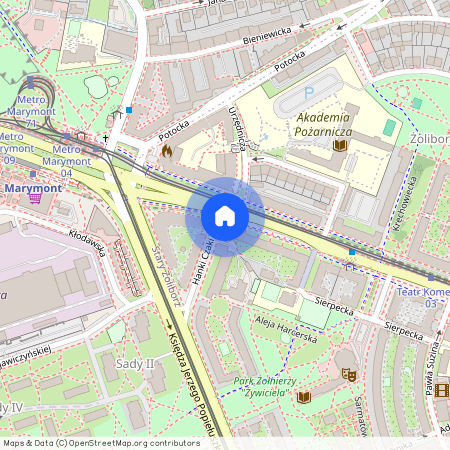 ul. Juliusza Słowackiego, Stary Żoliborz, Żoliborz, Warszawa, mazowieckie