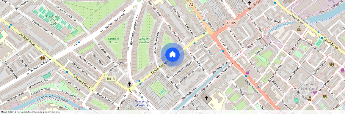 Cumberland House, Clifton Gardens, Little Venice, W9 1DX, London