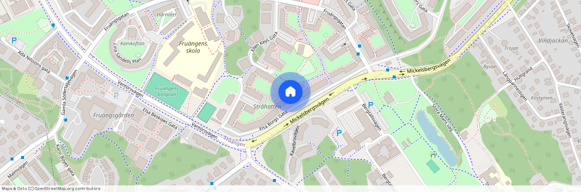 Elsa Borgs Gata 24, Fruängen