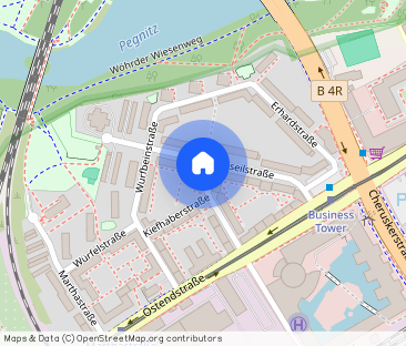 Schöne lichtdurchflutete 2-Zimmer-Wohnung mit Balkon - Nähe Wöhrder... - Photo 1