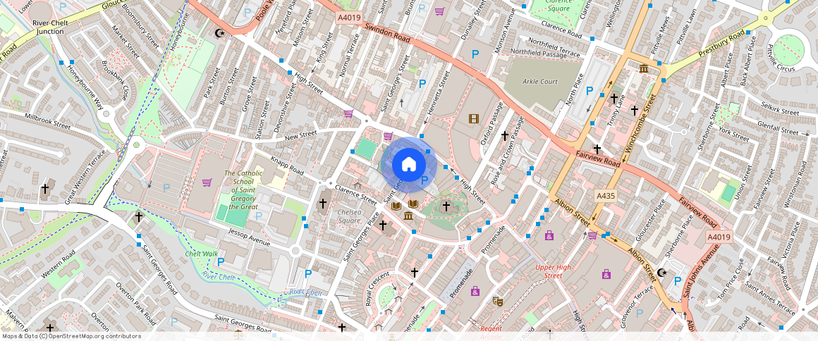 St. Georges Place, Cheltenham, Gloucestershire, GL50 3JZ