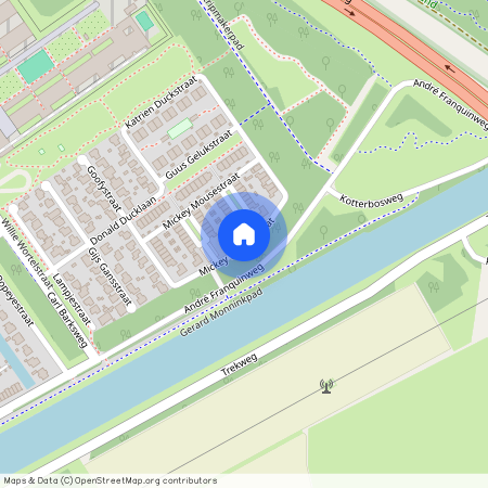 Stripheldenbuurt Oost, 1336 ZG, Mickey Mousestraat, Almere