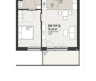 2 Zimmerwohnung in absoluter RUHELAGE im GRÜNEN mit NEUER KÜCHE! - Photo 6