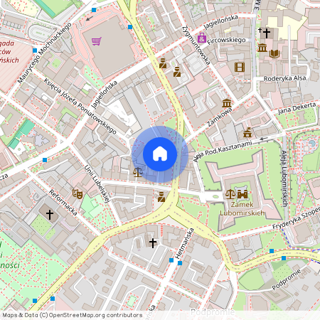 ul. Józefa Ignacego Kraszewskiego, Gen. Grota-Roweckiego, Rzeszów, podkarpackie