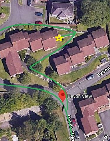 2 bed over 55’s flat. Accessed by many steps, good mobility essential, Devon View **Apply online ** - Photo 3