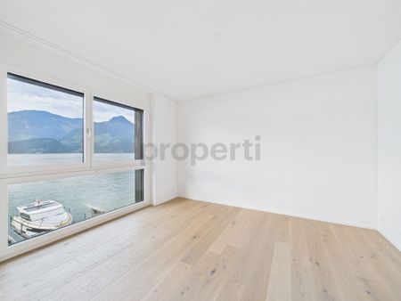 Traumhafte 4.5-Zimmer-Neubauwohnung mit direktem Seeblick in Beckenried - Photo 3