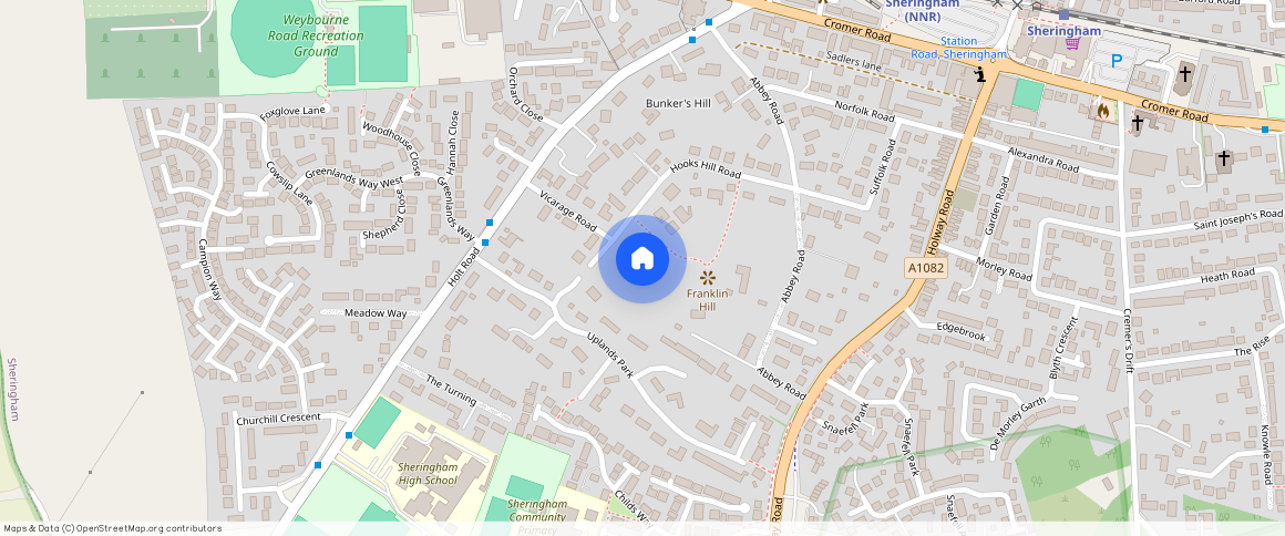 Hooks Hill, Sheringham, Norfolk