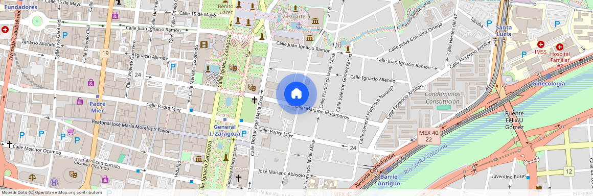 Calle Diego de Montemayor, Centro, Monterrey, Nuevo León, 67000, México