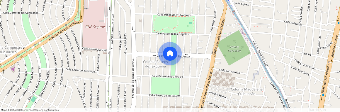 Ciudad de México, Paseo de los Fresnos, Coyoacán