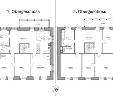 Modern restauriertes Pfarrhaus - Wohnen und Arbeiten auf 300 m2 Fläche - Foto 1