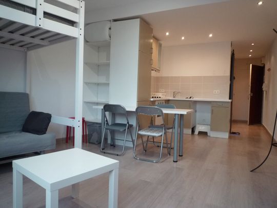 Beau studio meublé sans vis à vis – Neudorf / Route de l’Hopital - Photo 1