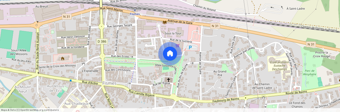 001 ALLEE LUTHER KING, 51170, Fismes