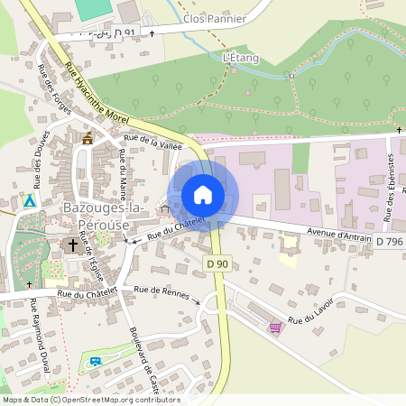 2 RUE DU CHATELET - BAZOUGES-LA-PEROUSE (35560)