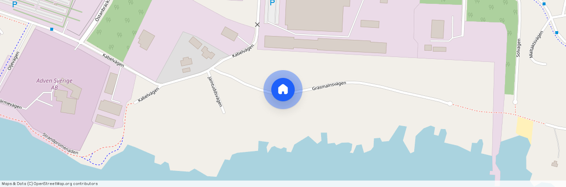 Gräsmalnsvägen, Hudiksvall