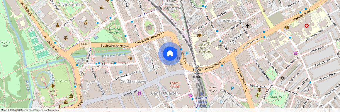 Windsor Lane, Cardiff CF10 3DE, United Kingdom