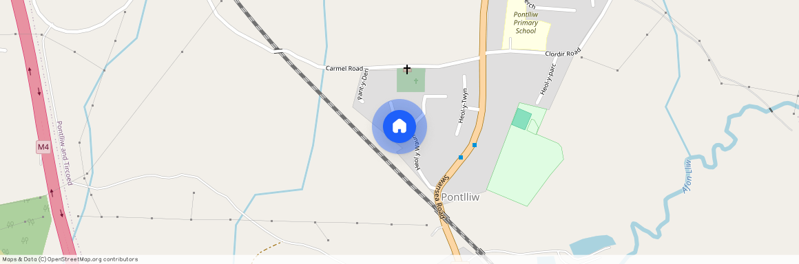 60 Heol Y Waun Pontlliw Swansea