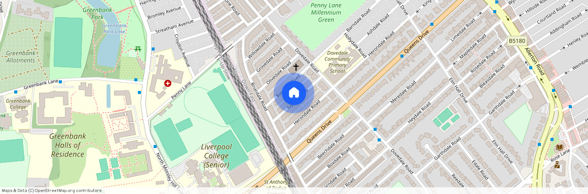 Ivydale Road, Mossley Hill, Liverpool, Merseyside, L18