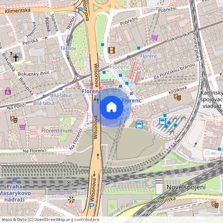 Křižíkova, Praha 8 - Nové Město