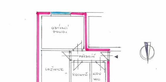 Pronájem bytu 2+1 o výměře 51,8 m - Photo 3
