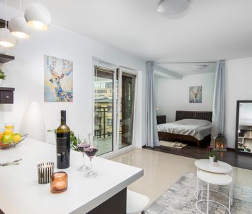 Studio 38m2 *Wisła Residence Piwna* balkon - Фото 4