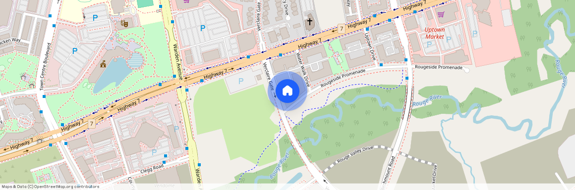 8 WATER WALK Drive Unit# C 1701, Markham