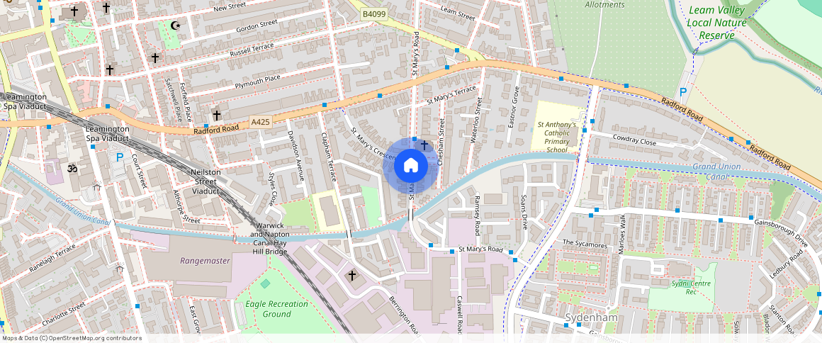 St Marys Road, Leamington Spa