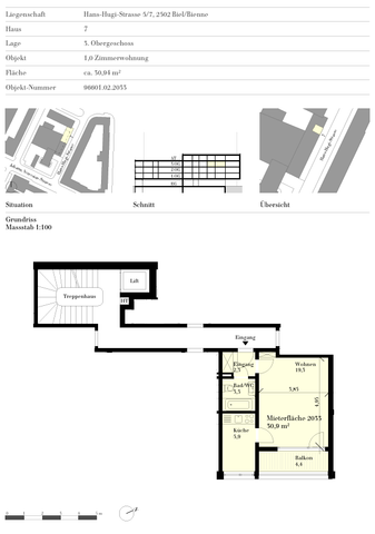 MIETEN OHNE KAUTION - Wohnen im Zentrum von Biel - Foto 5