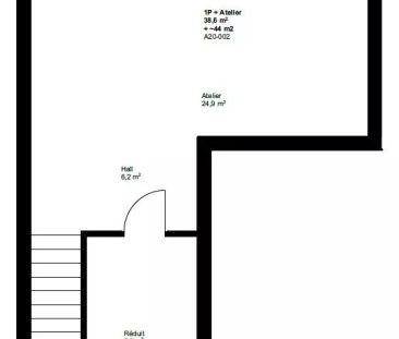 Exclusif ! Studio avec atelier terrasse et jardin - A15-004 - Photo 1