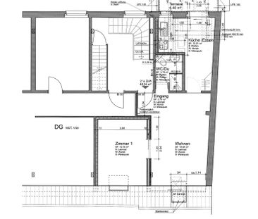 2.5 Zimmer, 49 m², 2. Stock - Foto 4