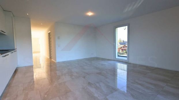 Living with a view – modern 3.5-room attic apartment in Gurmels with 45 m² terrace - Photo 1