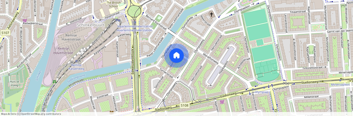 Stadionbuurt, 1076 TN, Sportstraat, Amsterdam