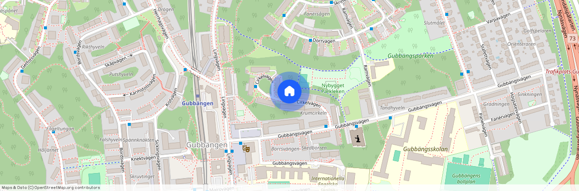 Cirkelvägen, Enskede