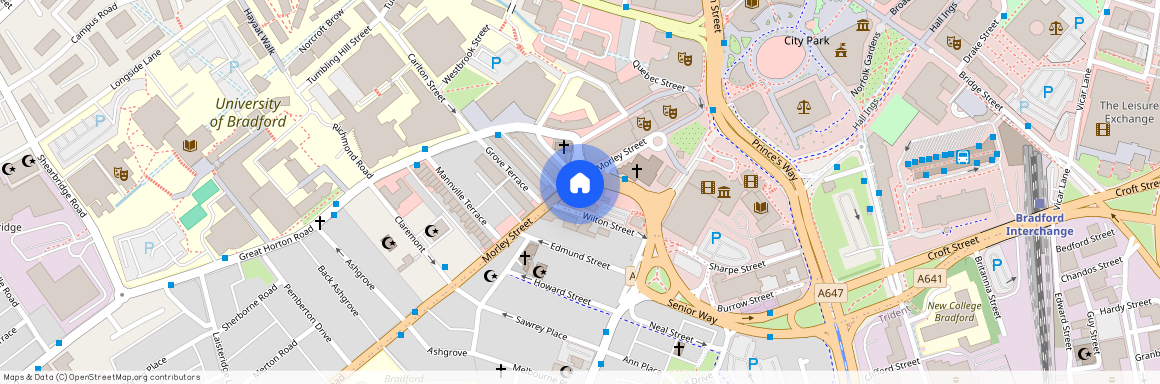 5 rooms, Morley Street, Bradford, BD7 1AG