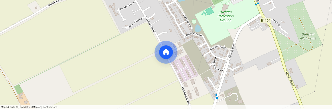 Hall Barn Road, Isleham