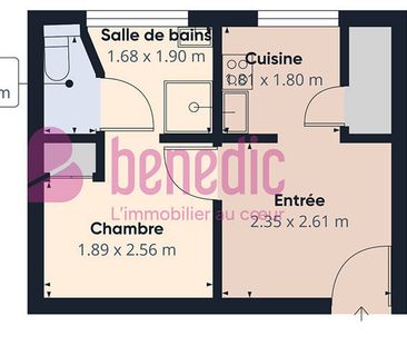 Appartement F2 meublé - Fac de droit / fac de lettre - Photo 3