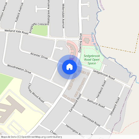 Downing Drive, Evington