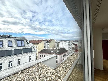Exklusive City-Maisonette mit Panoramablick, Kamin & Abendsonne über der Stadt - Foto 3