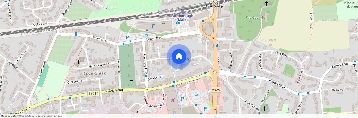 Clockhouse Road, Farnborough, GU14
