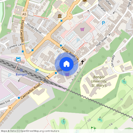 High Street, Bangor, Gwynedd, LL57