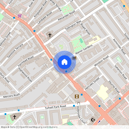 556 Holloway Rd, N7 6JP, London