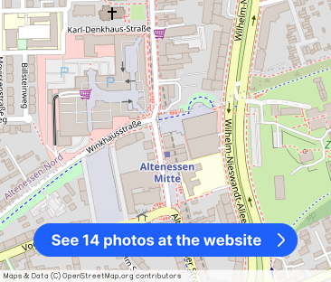 Bezugsfertige, renovierte 3-Zimmer-Wohnung mit Balkon gegenüber All... - Photo 1